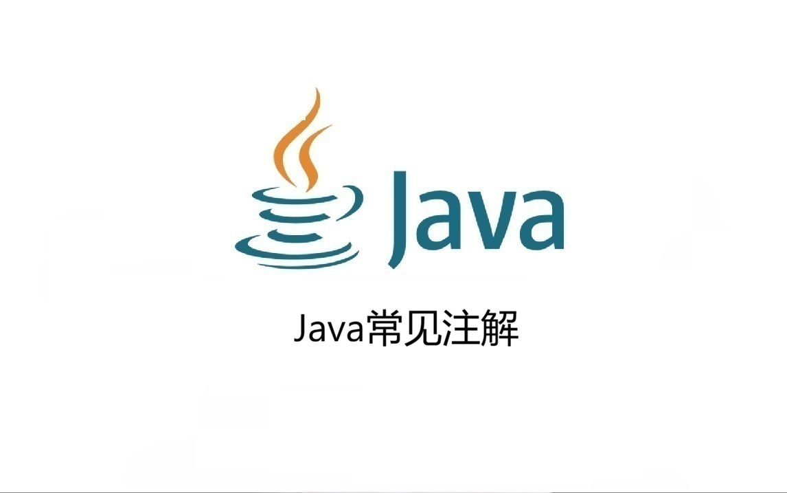 Java常见注解